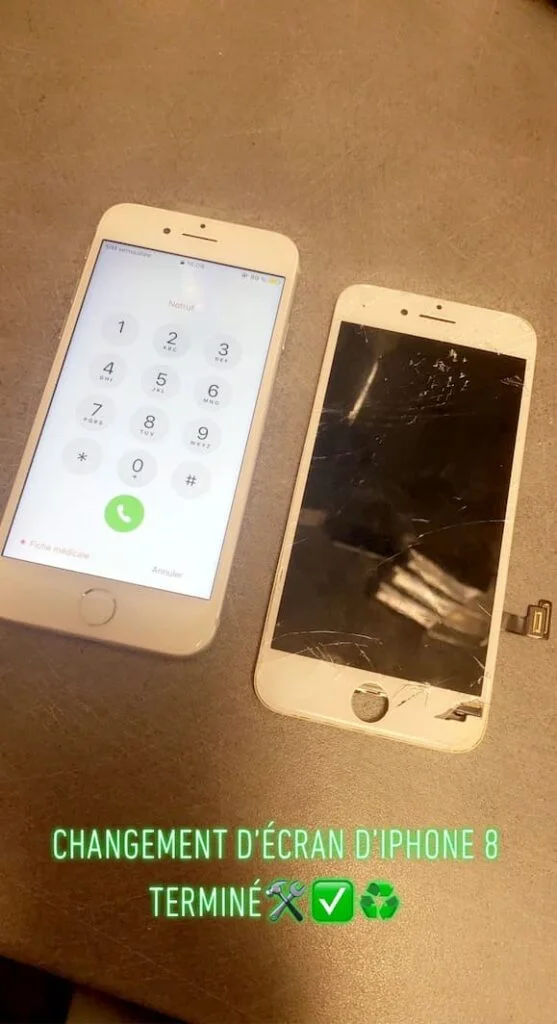 réparation écran iphone 8 le havre memetphone