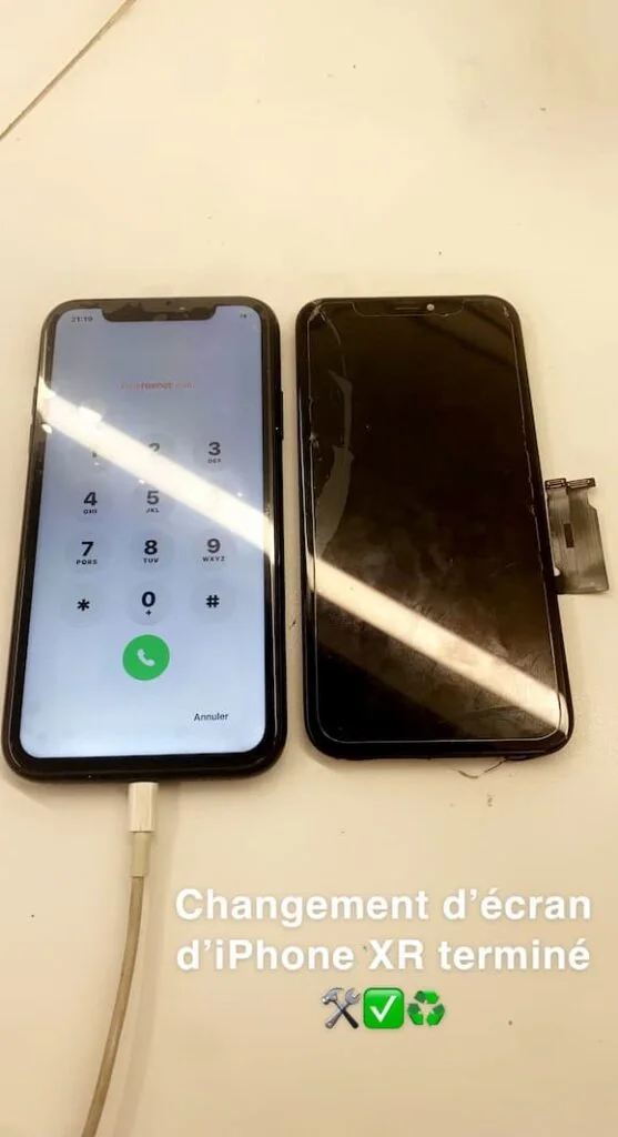 réparation écran iphone XR le havre memetphone